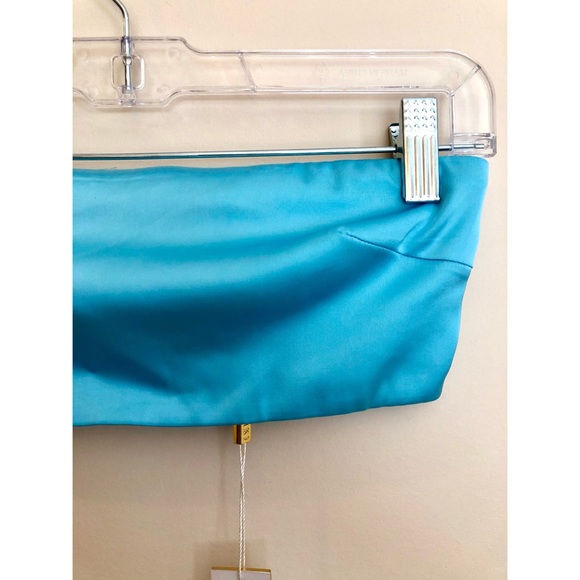 COPY - Meshki Satin Bandeau top & Super Wide Leg Pants - Picture 7 of 14